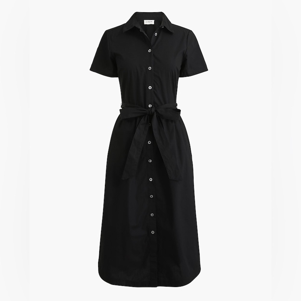 J Crew Short-sleeve midi shirtdress BY549